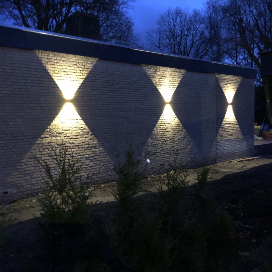 Muur decor verlichting